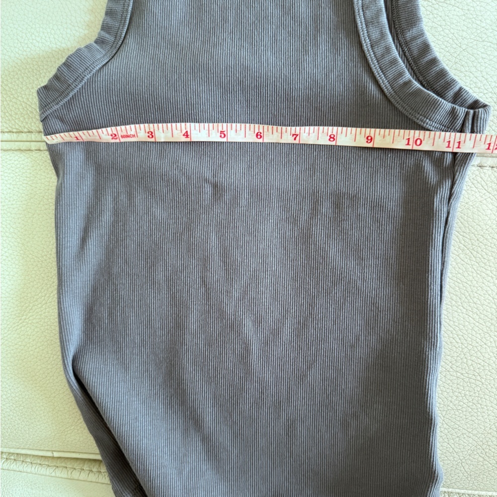 H&M Womens Ribbed Top In S - Picture 5 of 5